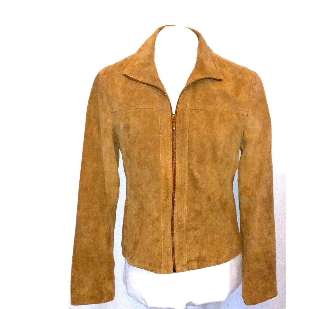 Women's Tan Leather Jacket
